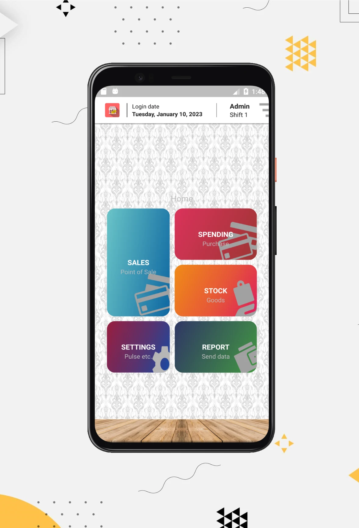 Credit Sales Records screenshot